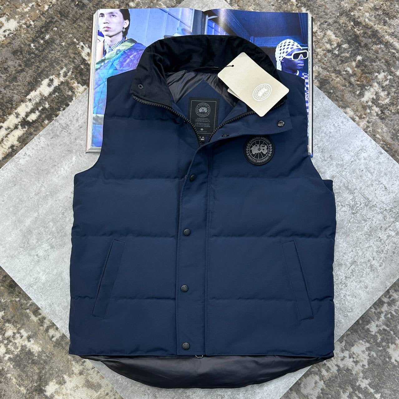 CNDA GOSE BLACKBADGE BODYWARMER NAVY