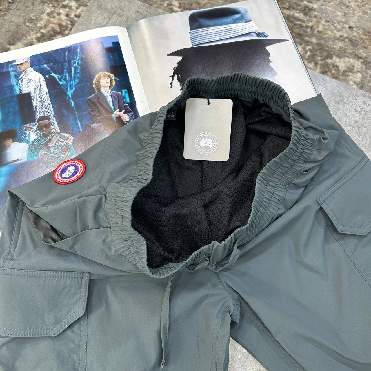 CG CARGO PANTS GREY