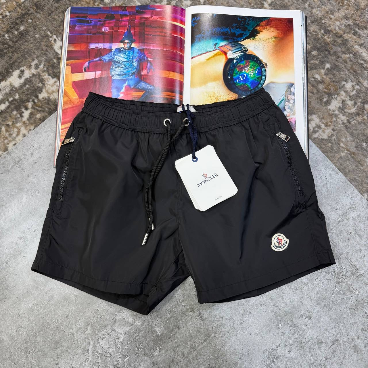 MNCR SWIM SHORTS BLACK