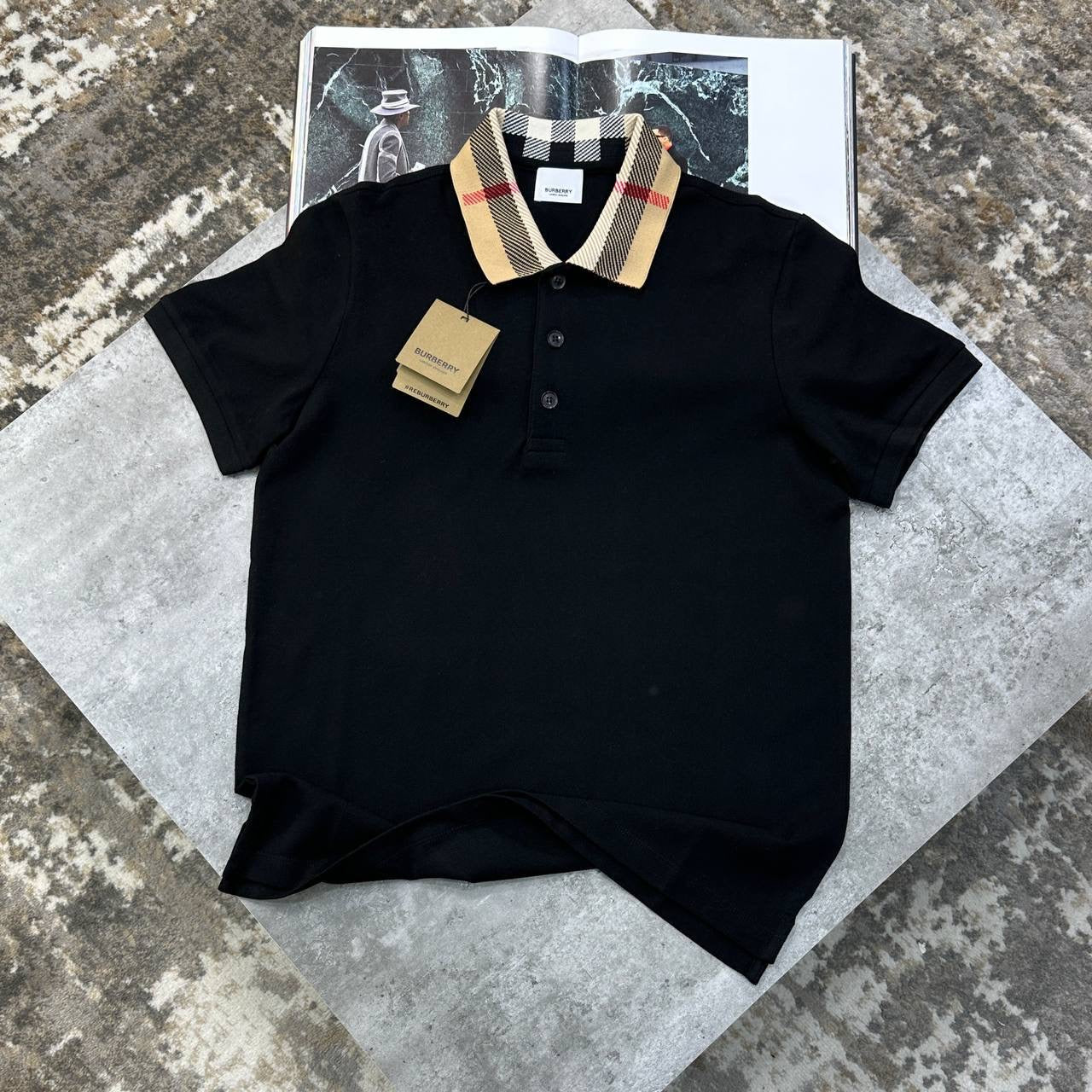BRBRY POLO BLACK