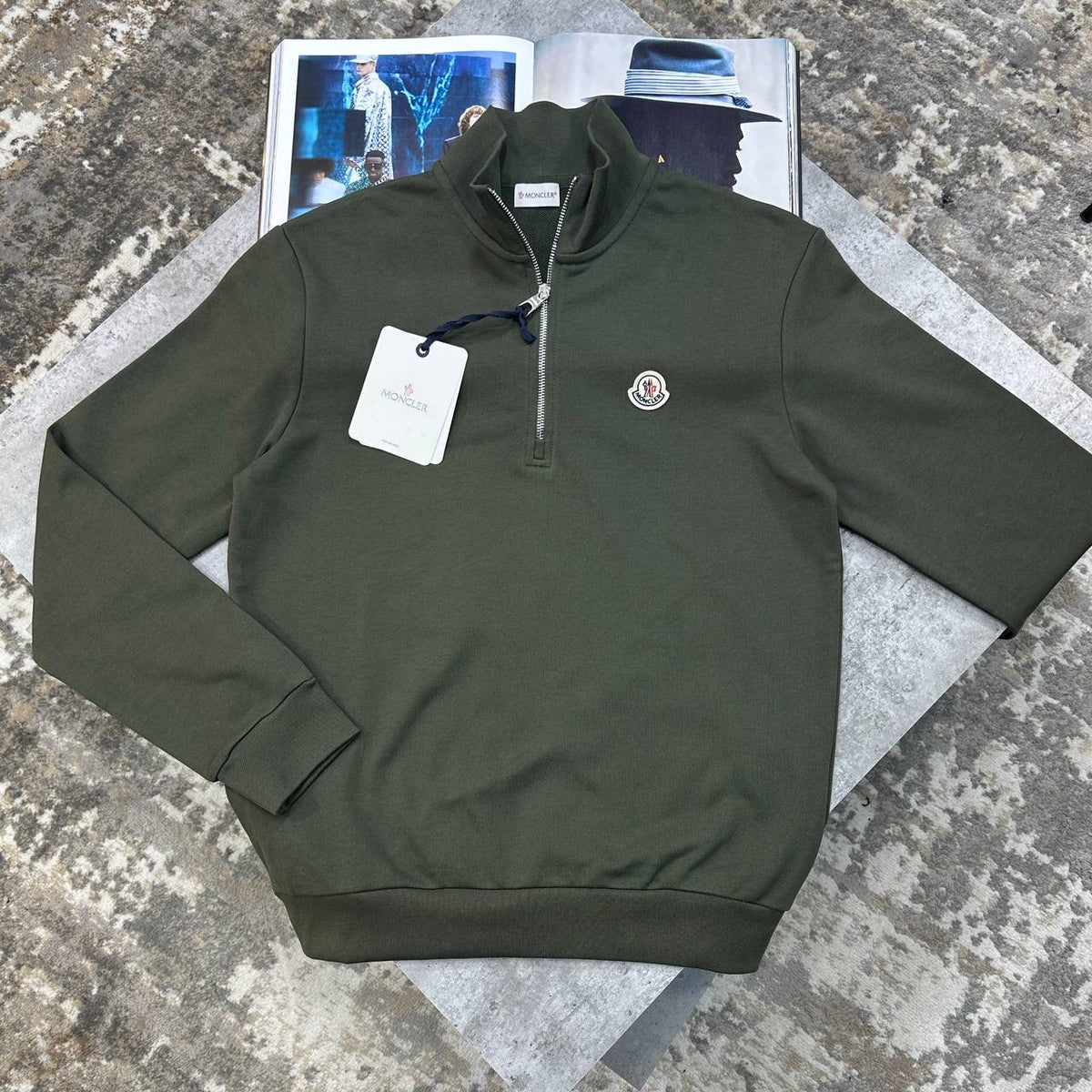 MNCR HALFZIP KHAKHI