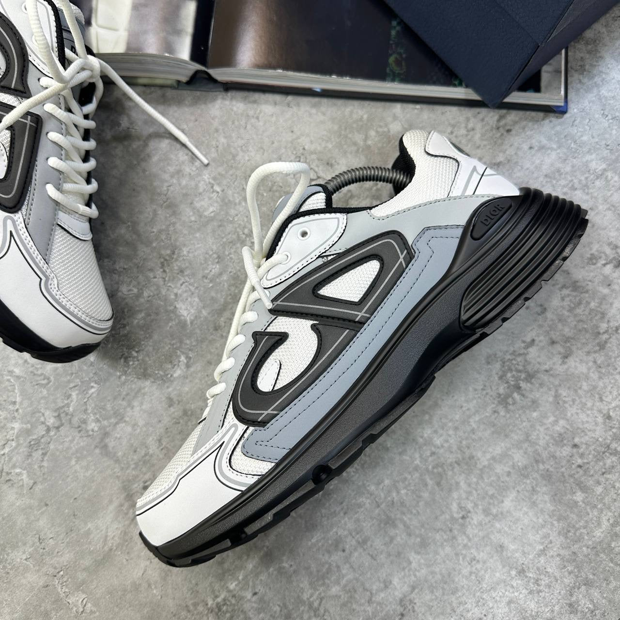 B-30 TRAINERS WHITE|GREY