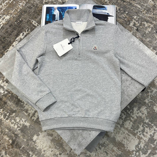 MNCR HALFZIP LIGHTGREY