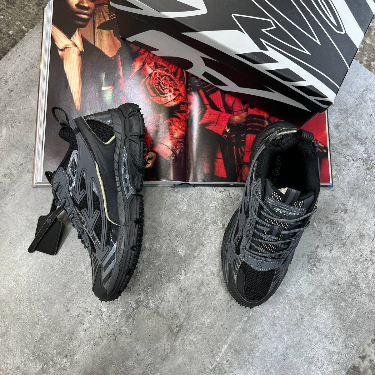 OFF-W TRAINERS BLACK