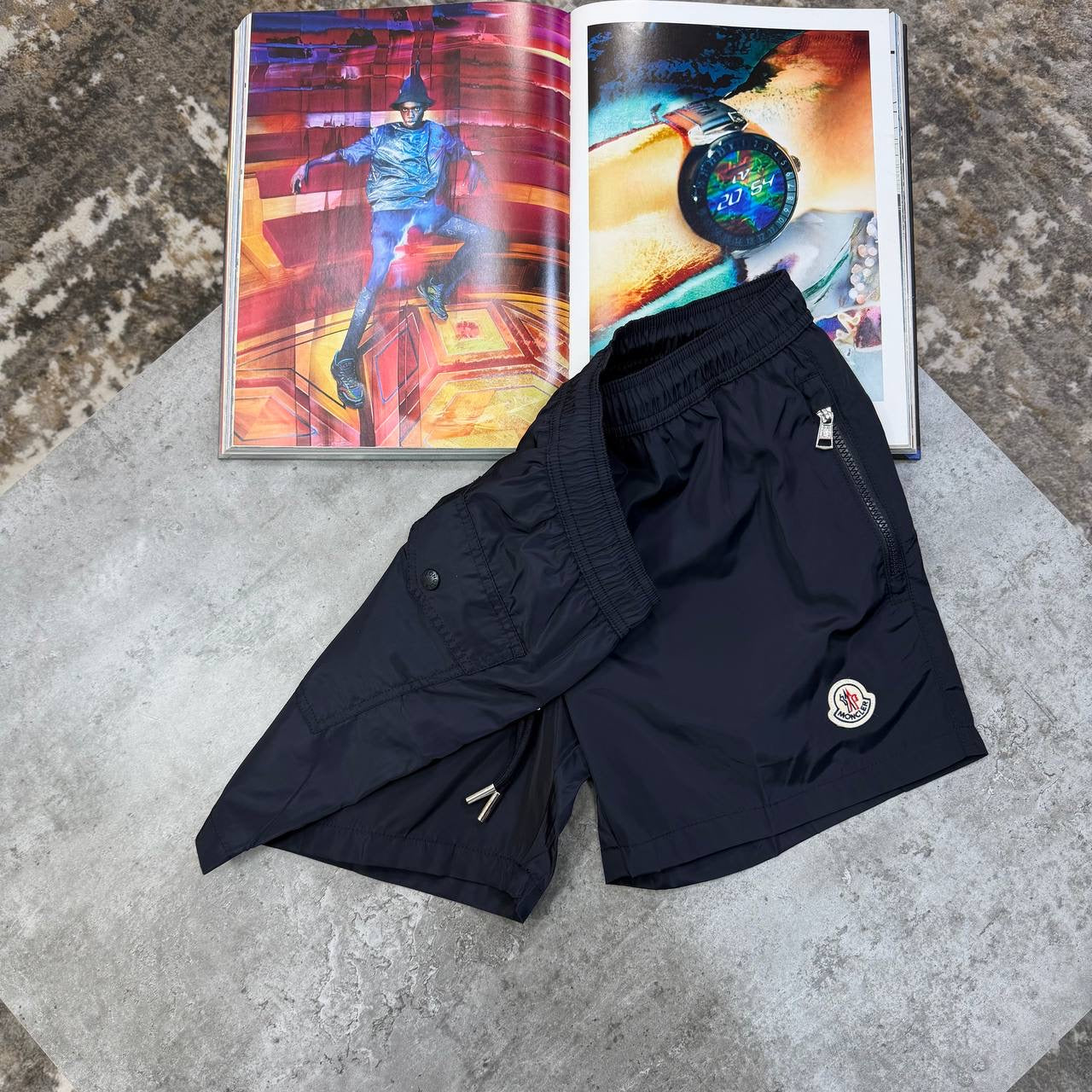 MNCR SWIM SHORTS NAVY