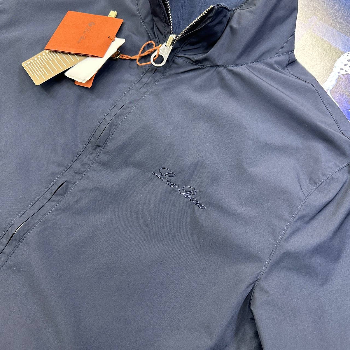 L|P REVERSIBLE JACKET NAVY