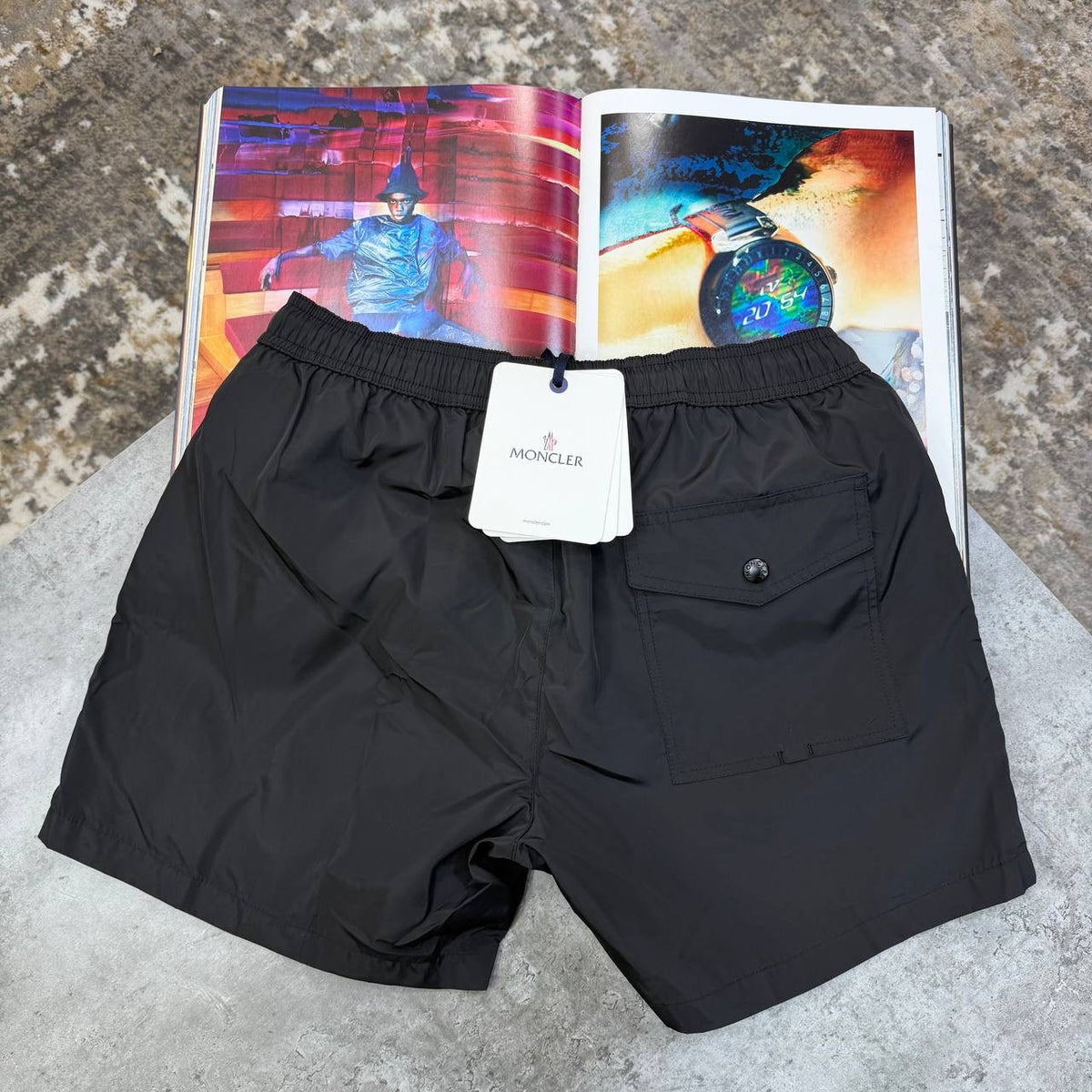 MNCR SWIM SHORTS BLACK
