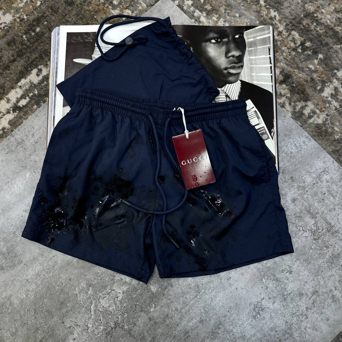 UCCI SWIM SHORTS NAVY