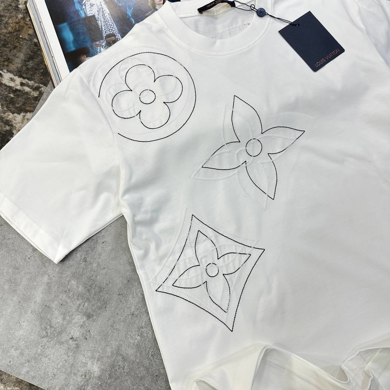 LVE EMBROIDERY T-SHIRT WHITE