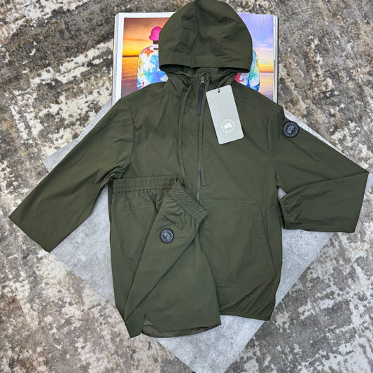 CG SHORT SET BLACK BADGE BROWN