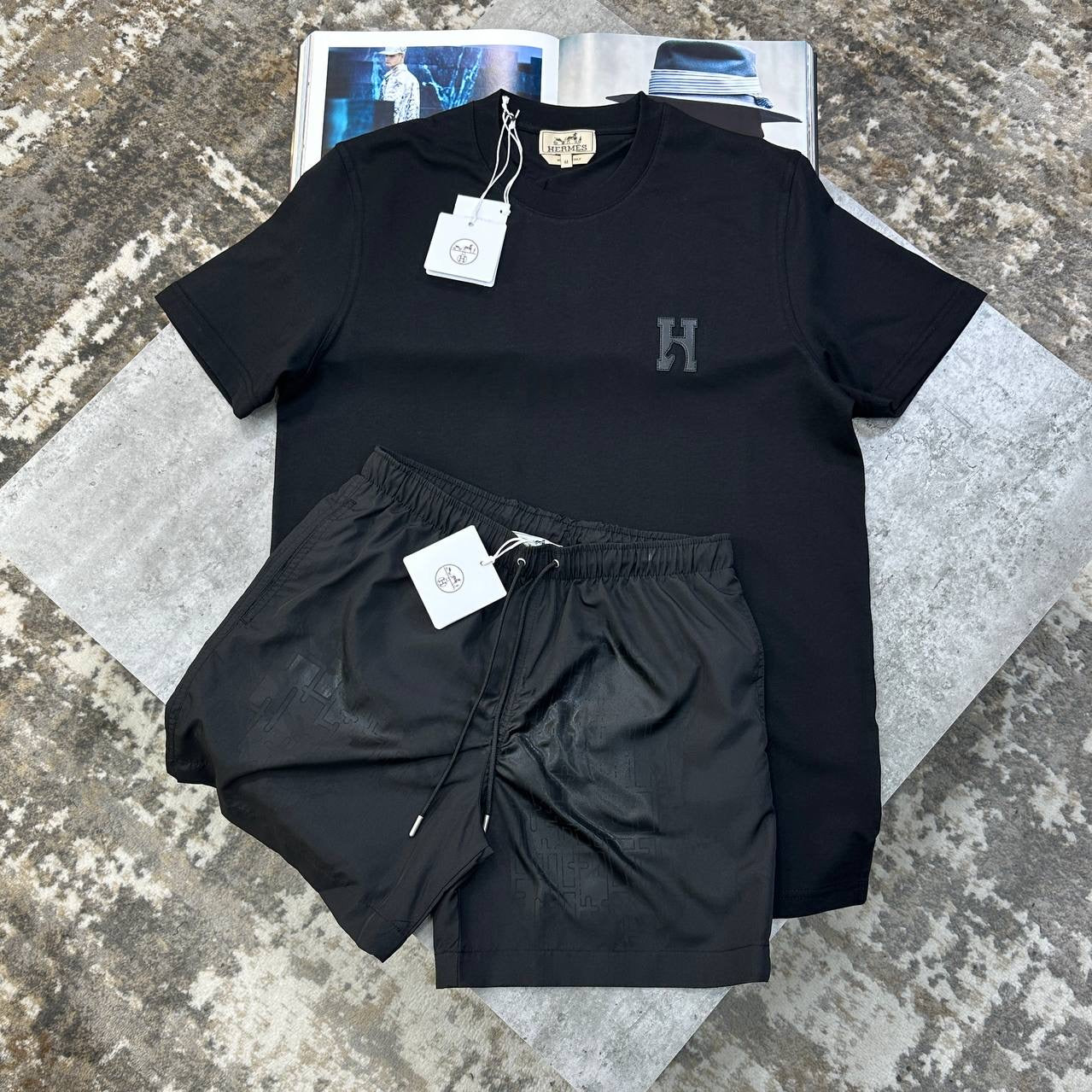 HRMS SHORT SETALL BLACK