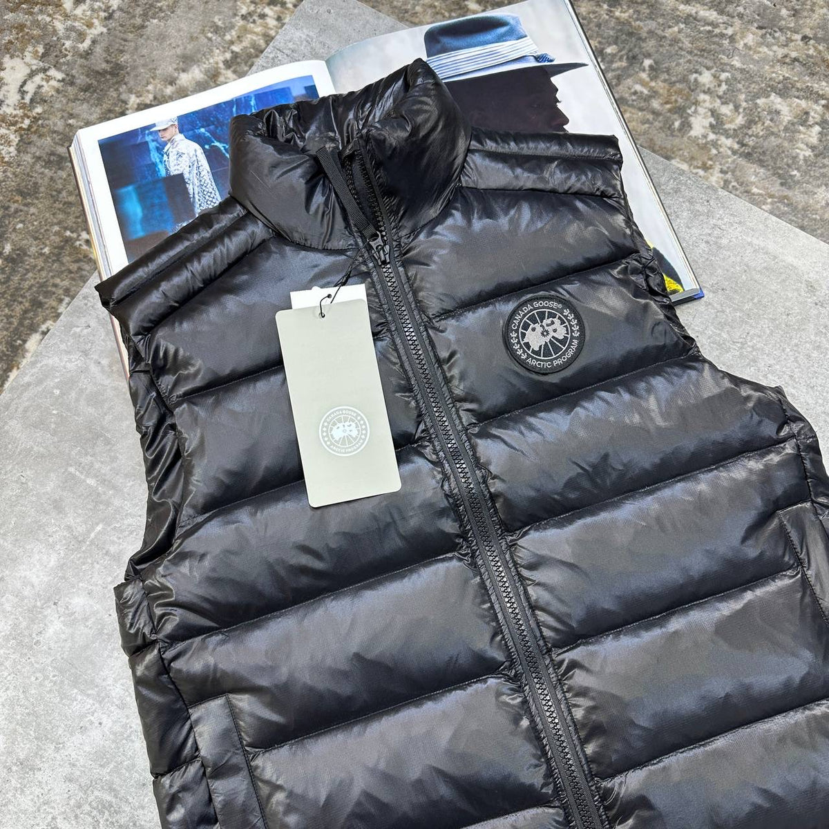 CG BLACK BADGE BODYWARMER BLACK