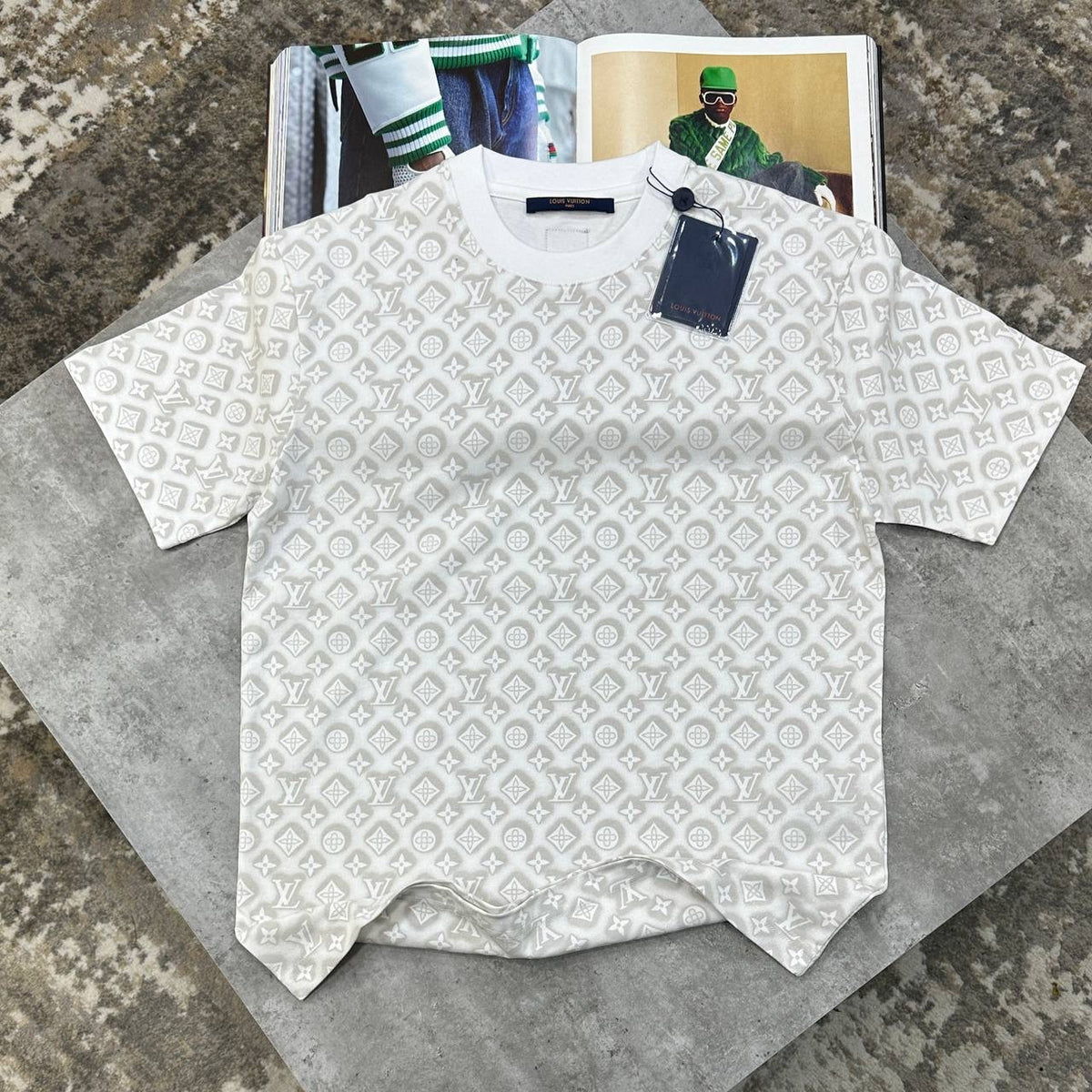 LVE FULL PRINT T-SHIRT WHITE