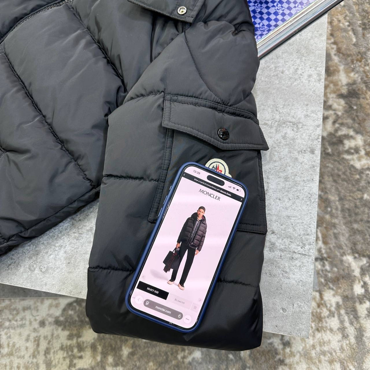 NCLR MAYA FULL PUFFY JACKET MATT BLACK