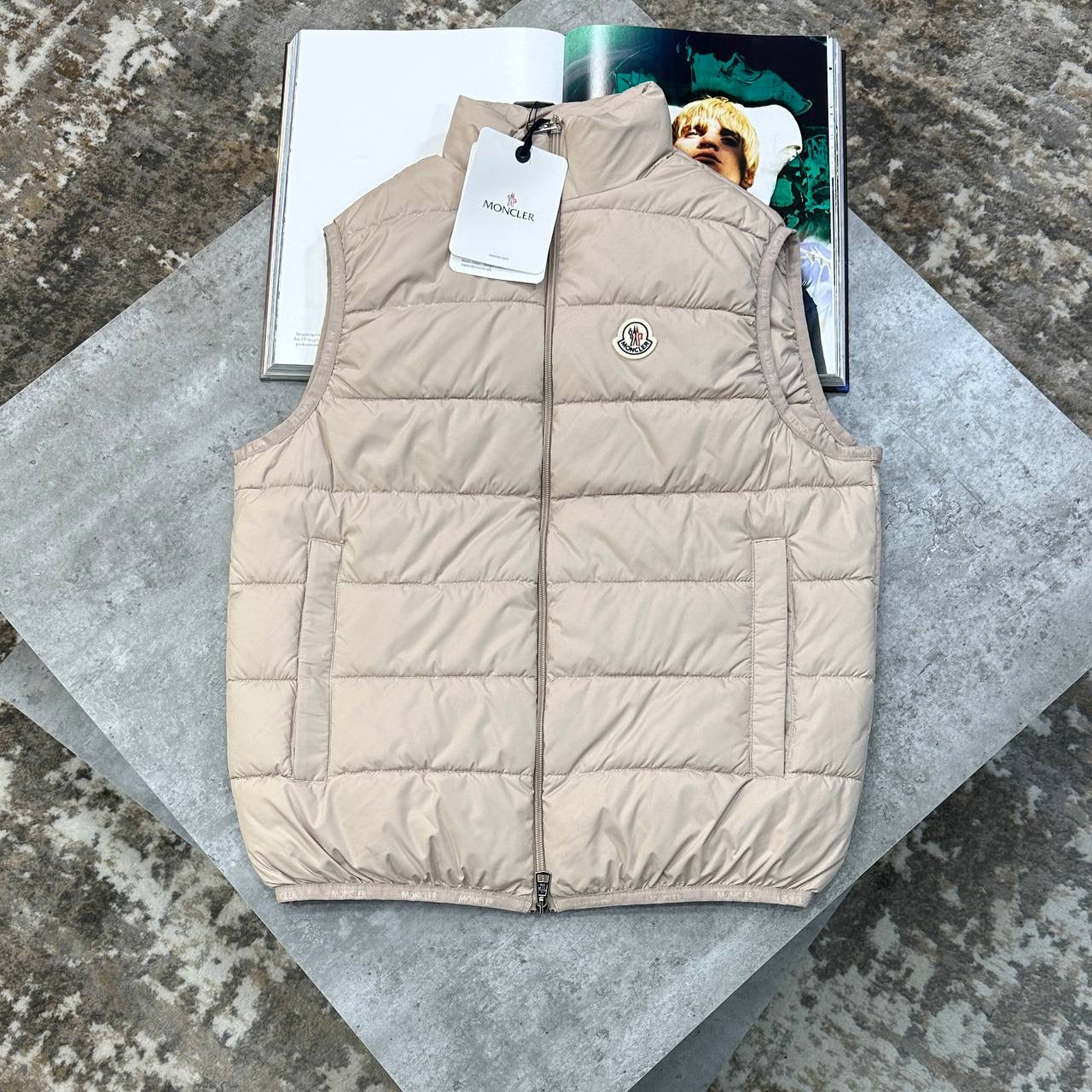 NCLR BODYWARMER LIGHT BEIGE