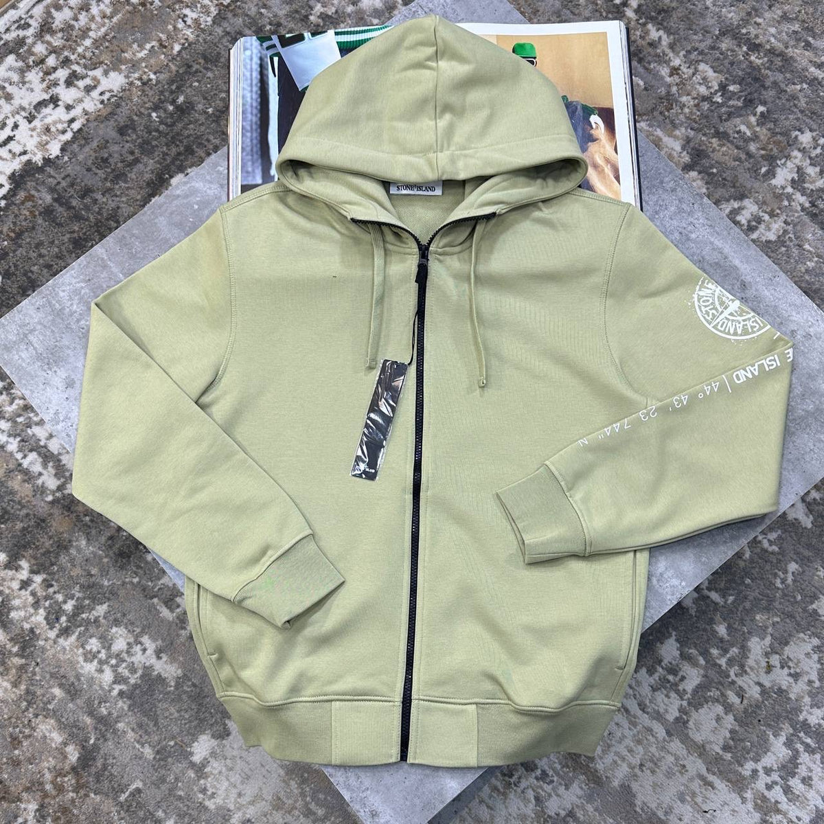 SI ZIP HOODIE BEIGE