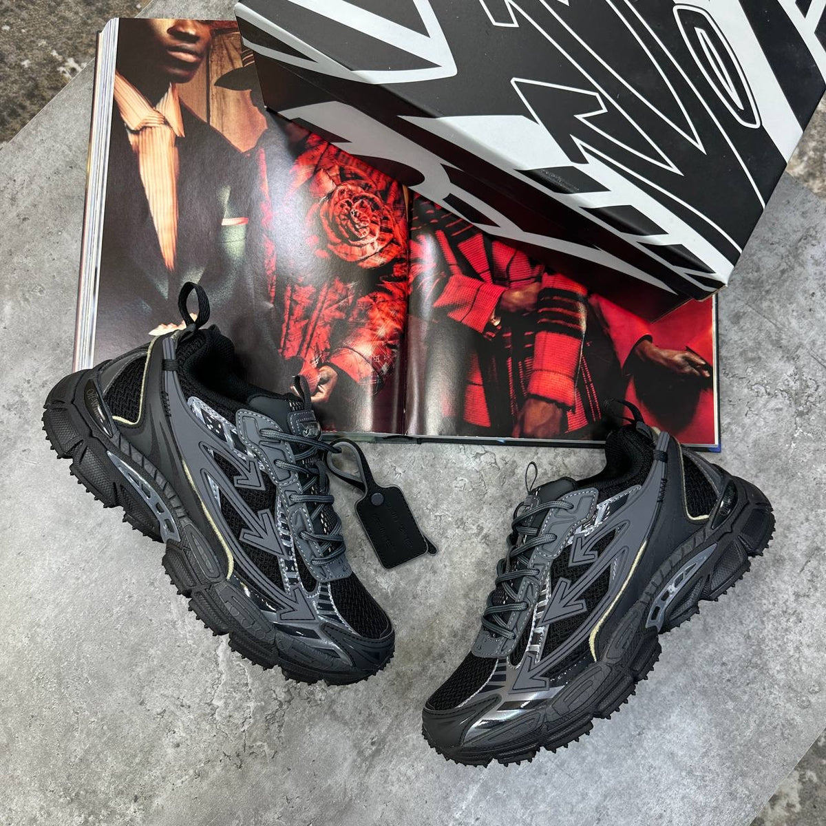OFF-W TRAINERS BLACK