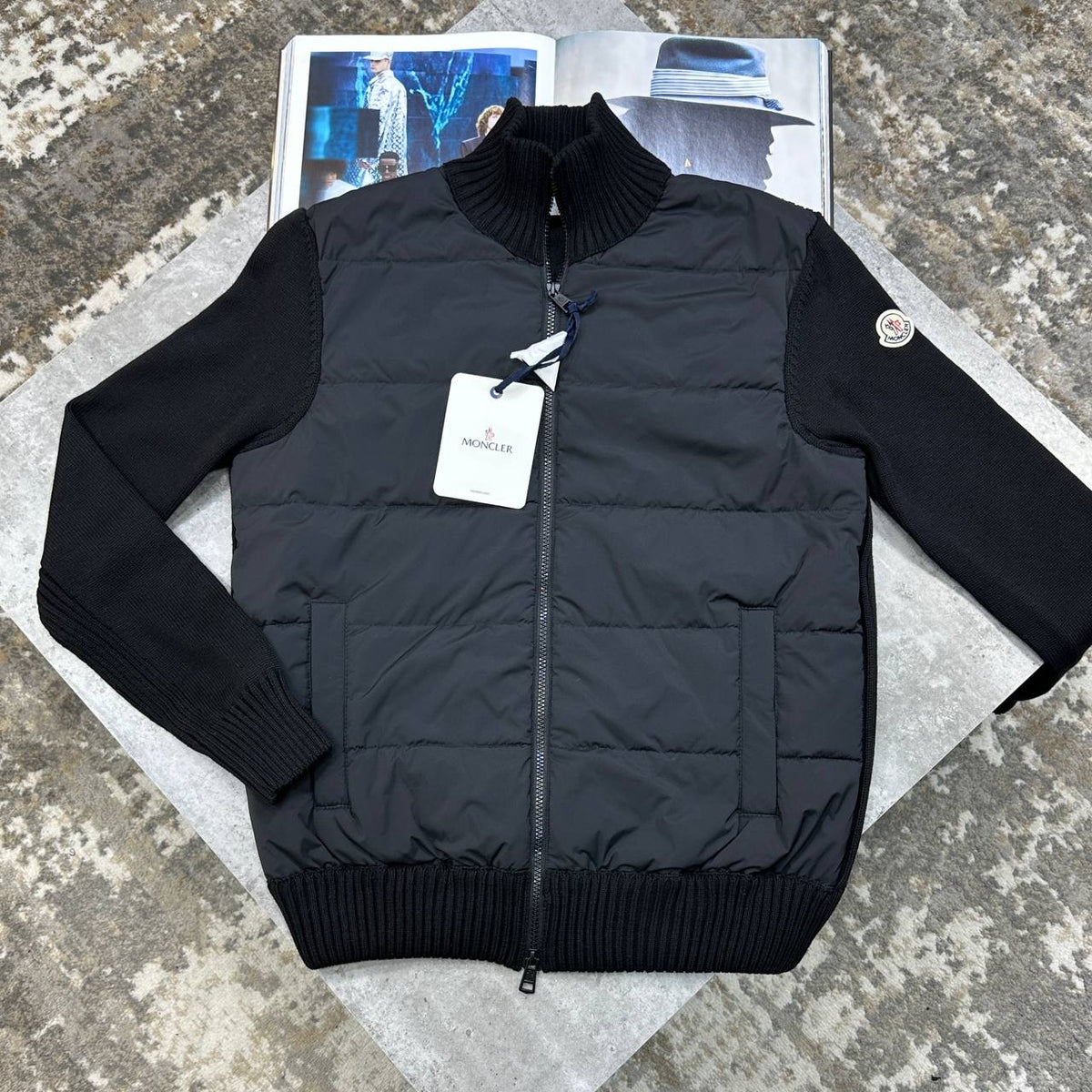 NCLR SIDE BADGE JACKET BLACK