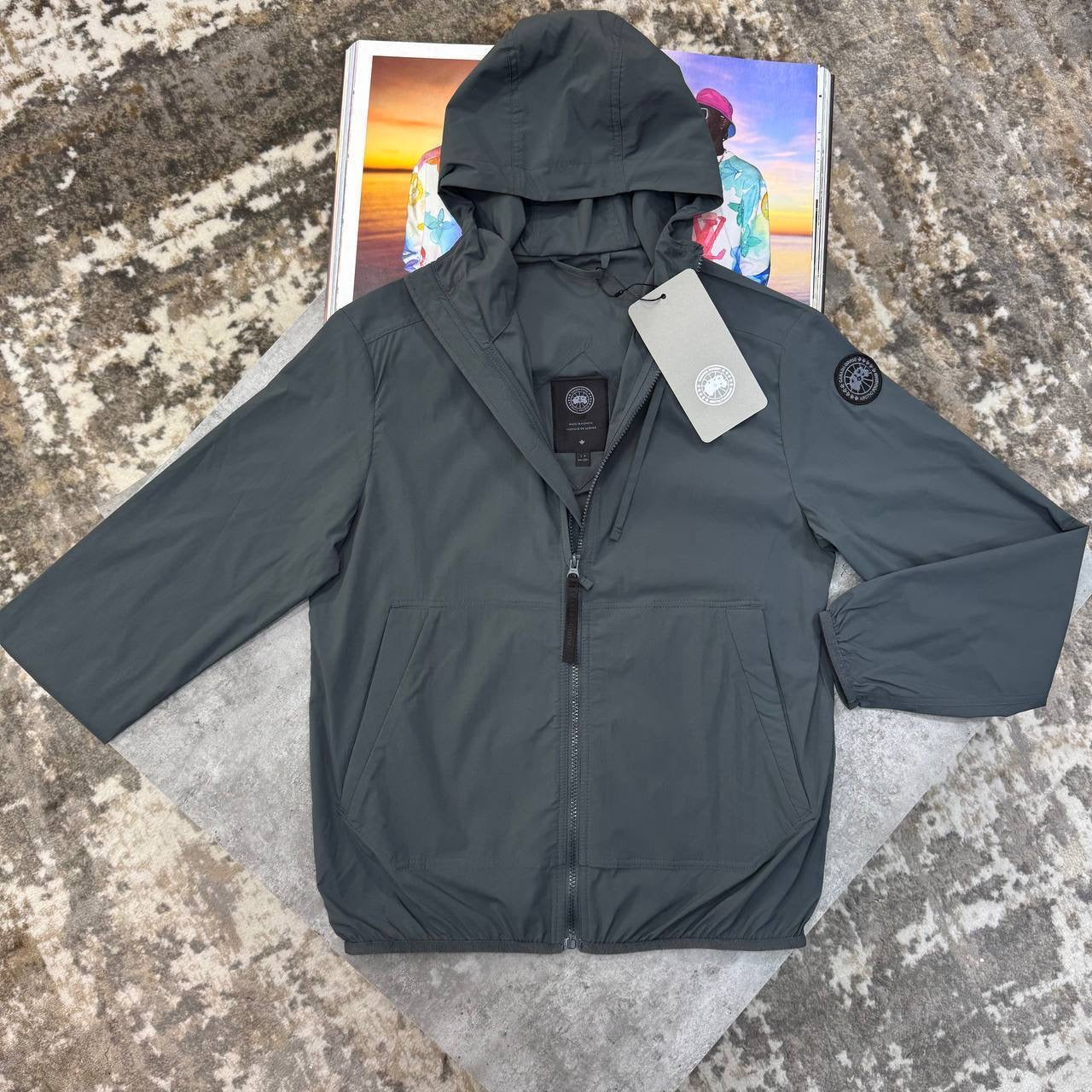 CG SHORT SET BLACK BADGE GREY
