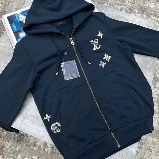LVE ZIP HOODIE NAVY
