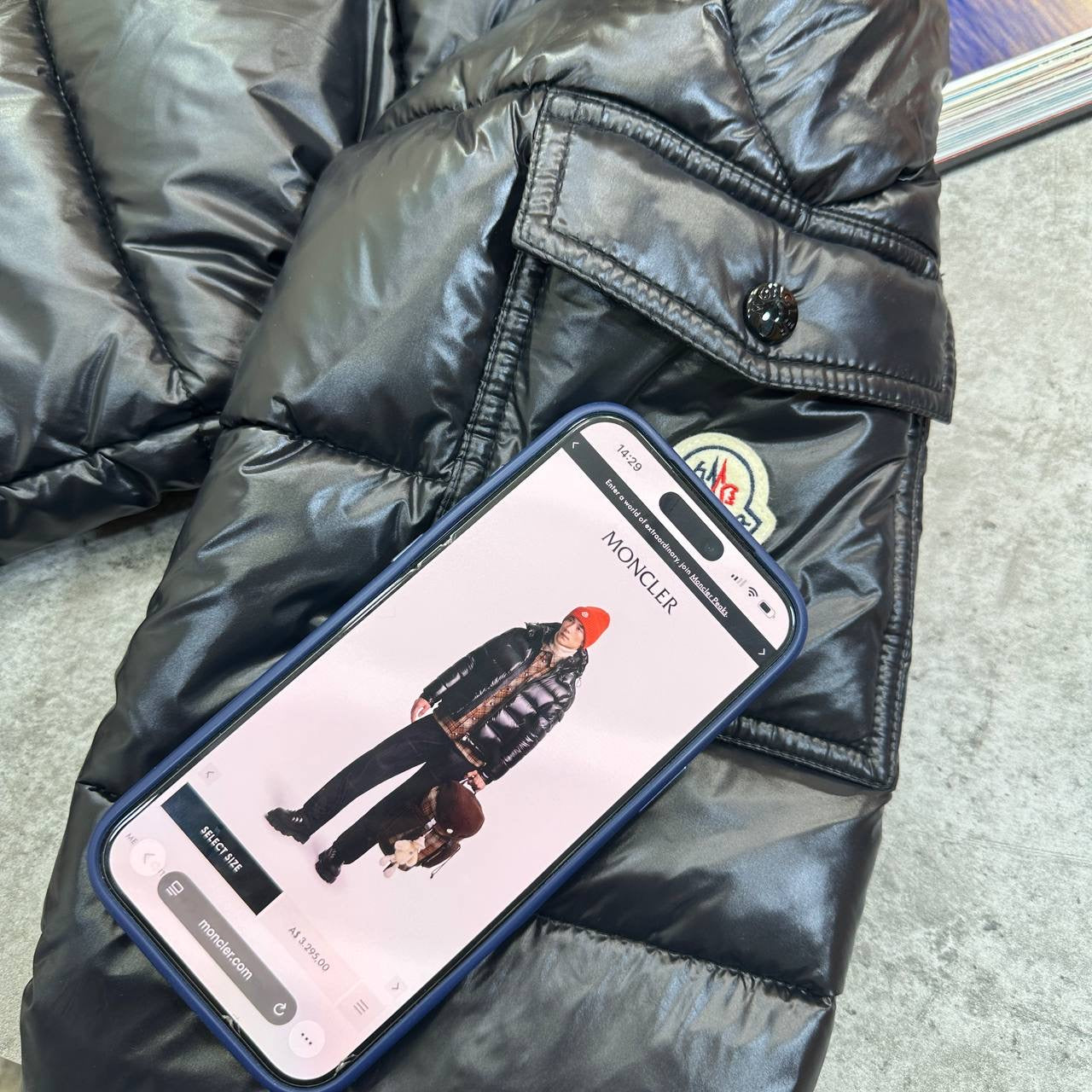 NCLR MAYA FULL PUFFY JACKET BLACK
