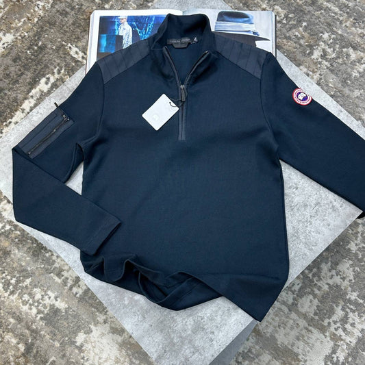 CG HALF ZIP JUMPER NAVY