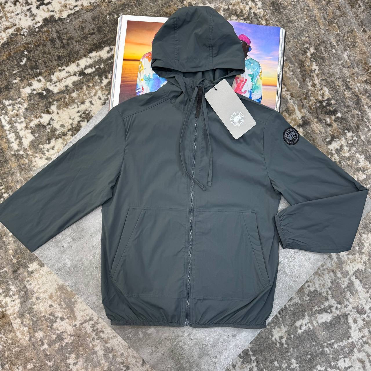 CG SHORT SET BLACK BADGE GREY