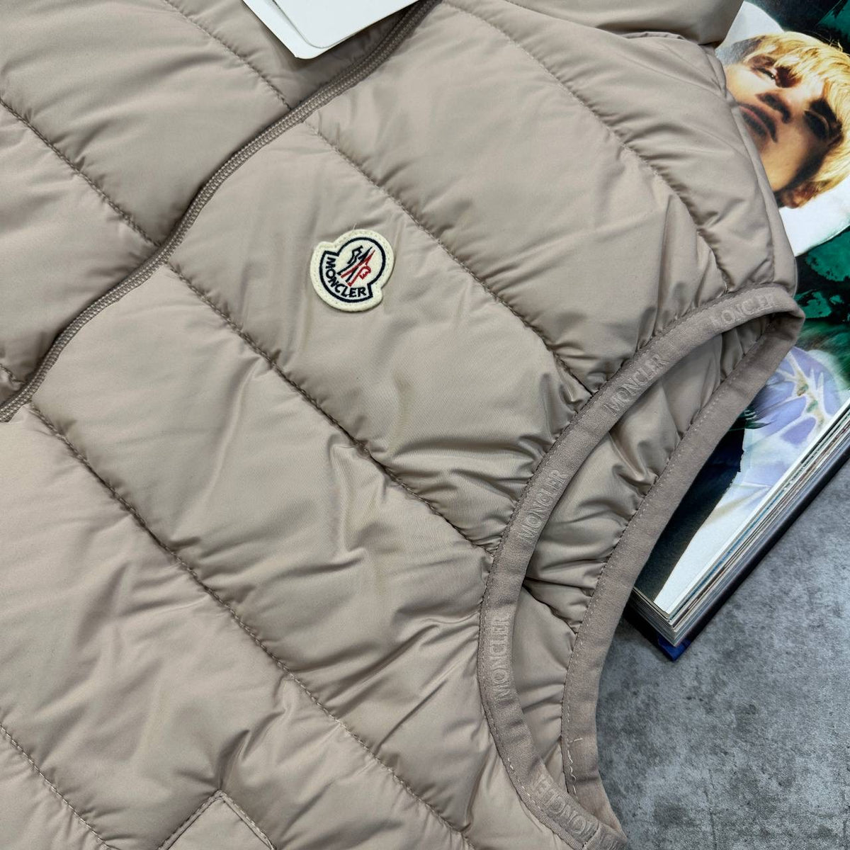 NCLR BODYWARMER LIGHT BEIGE