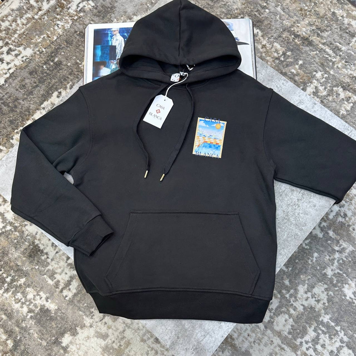 CASA.B HOODIE BLACK