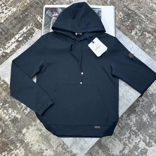 MCLR SIDE BADGE HOODIE NAVY