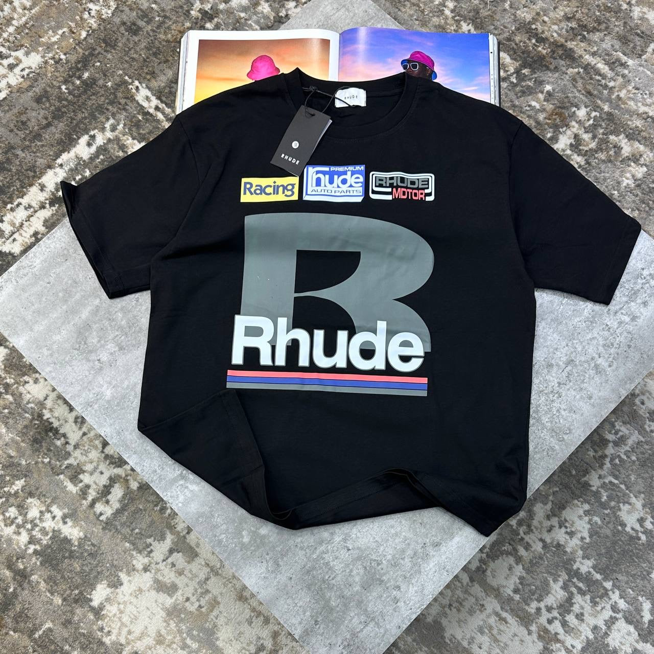 RUDE T-SHIRT BLACK