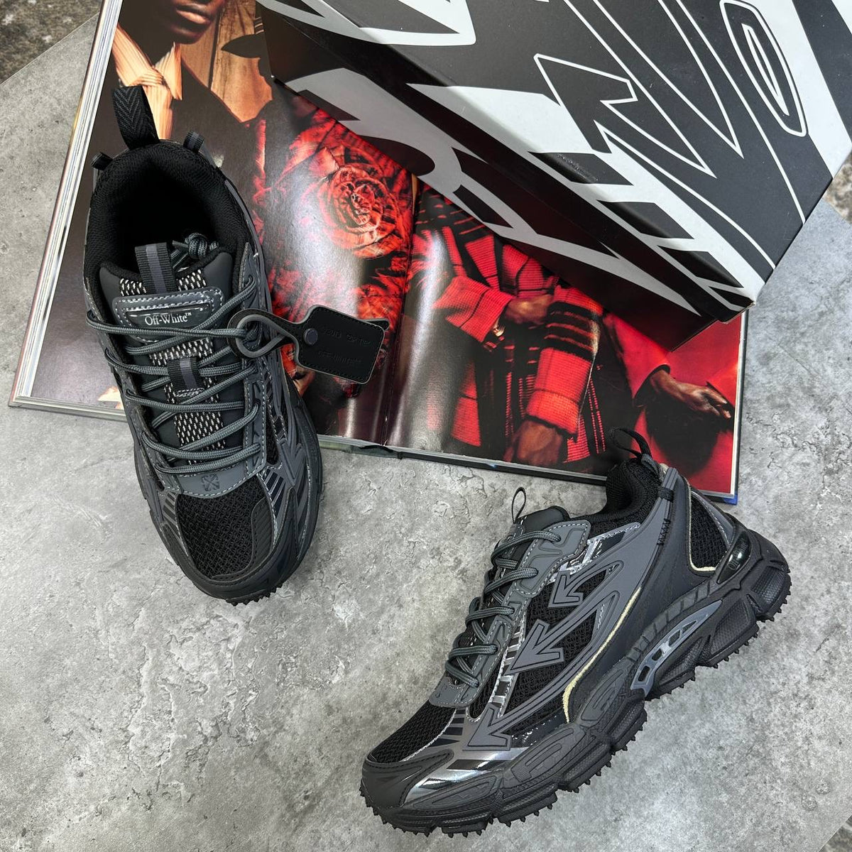 OFF-W TRAINERS BLACK