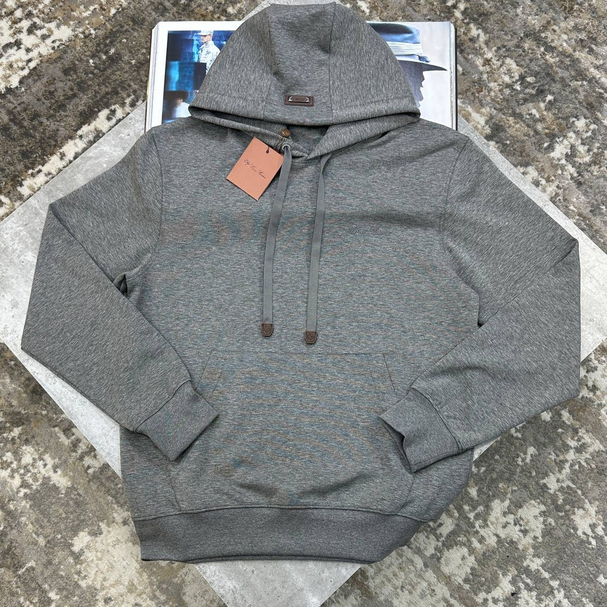 L/P HOODIE GREY