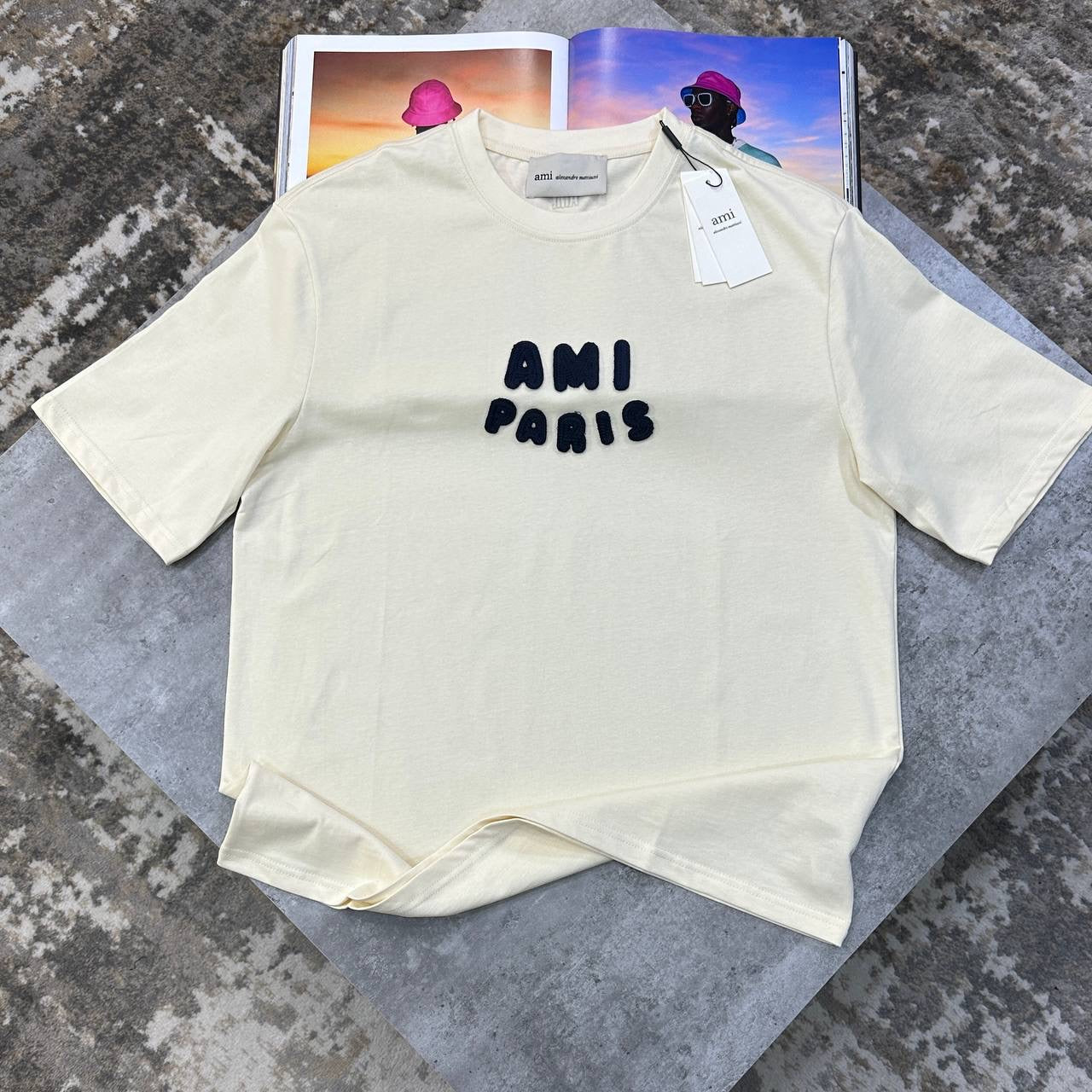 AME T-SHIRT BEIGE