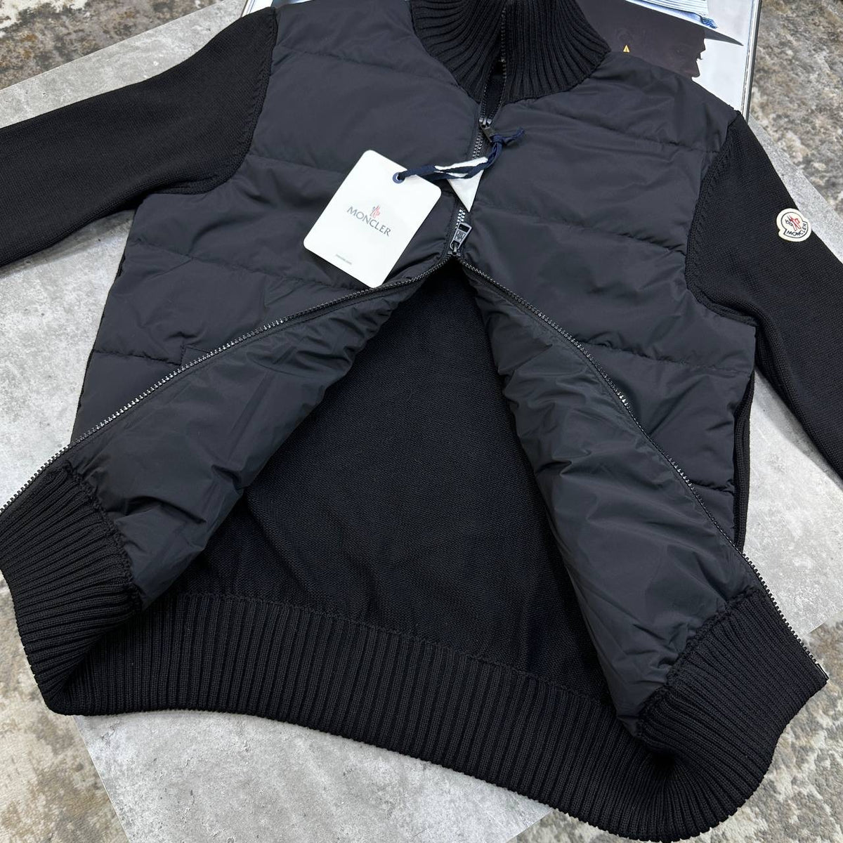 NCLR SIDE BADGE JACKET BLACK