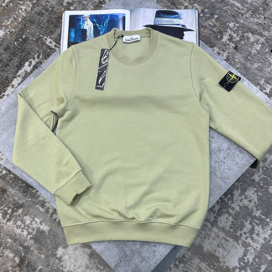 SI SIDE BADGE JUMPER BEIGE