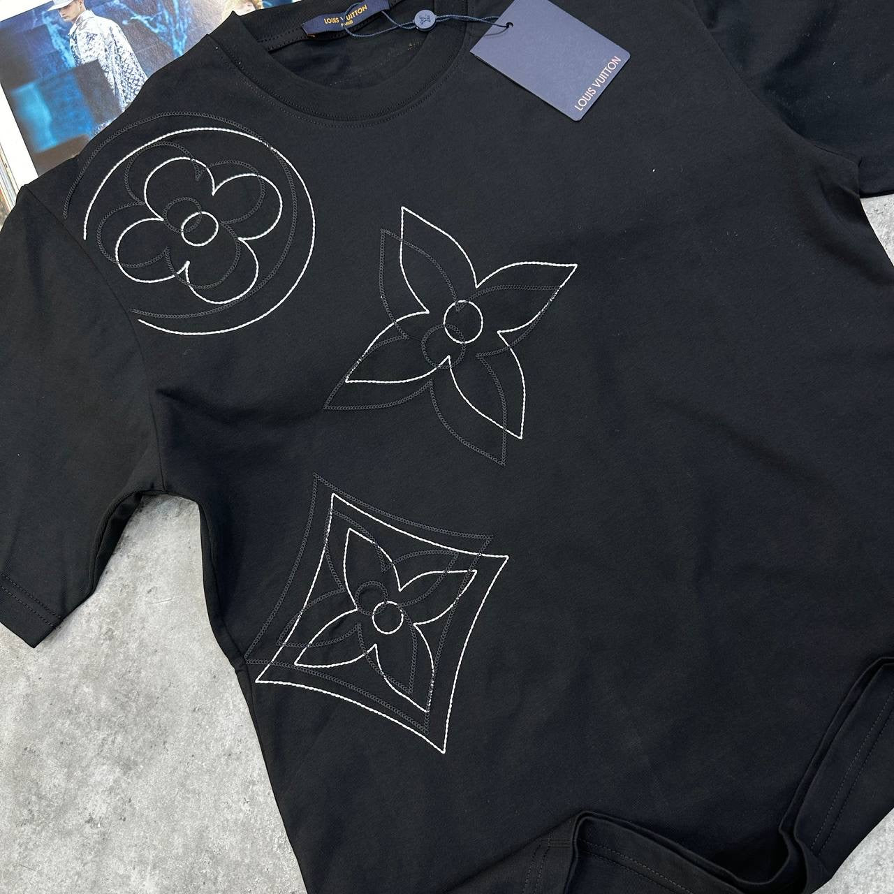 LVE EMBROIDERY T-SHIRT BLACK