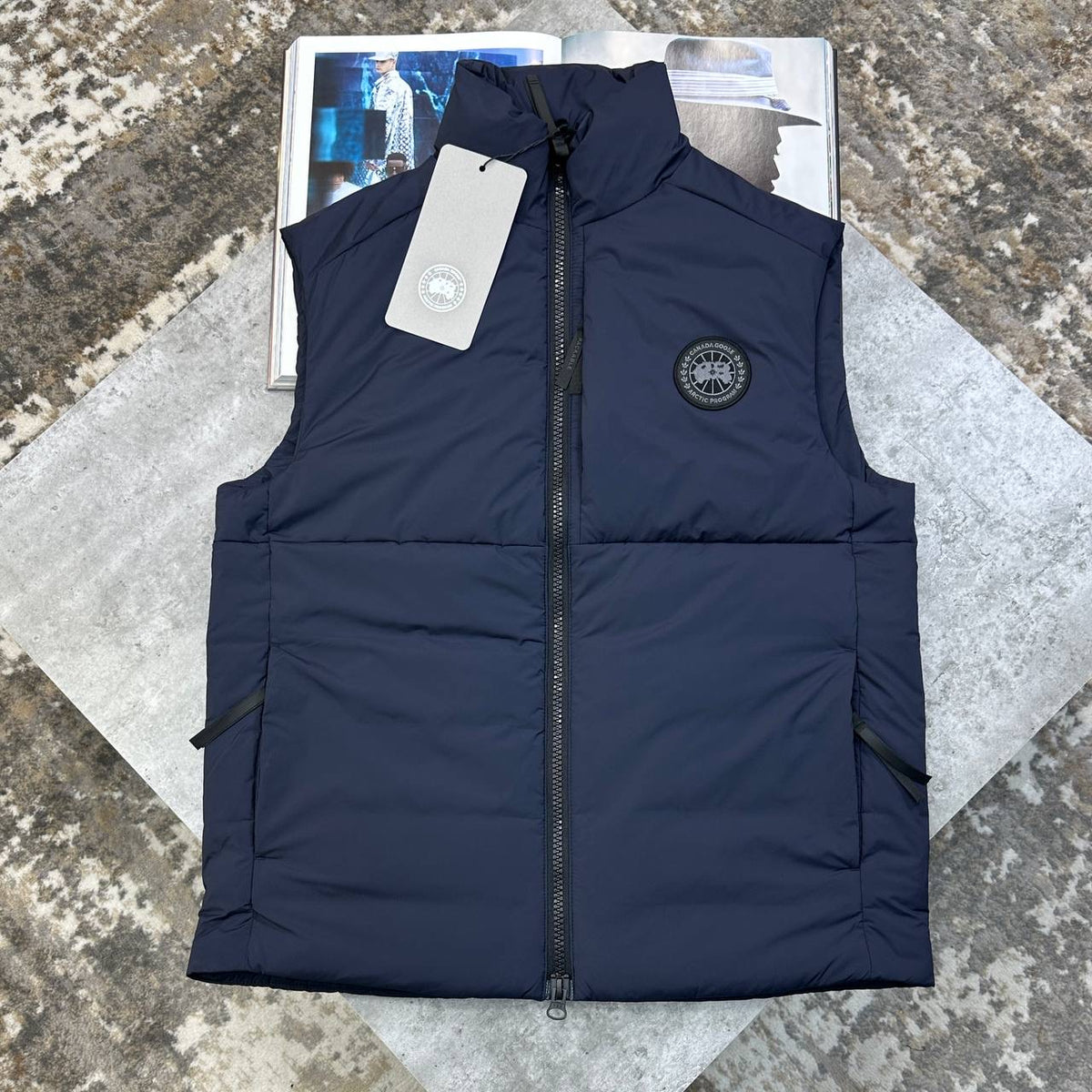 CNDA GOSE BLACKBADGE BODYWARMER NAVY