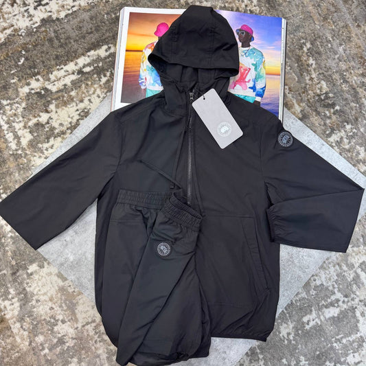 CG SHORT SET BLACK BADGE ALL BLACK