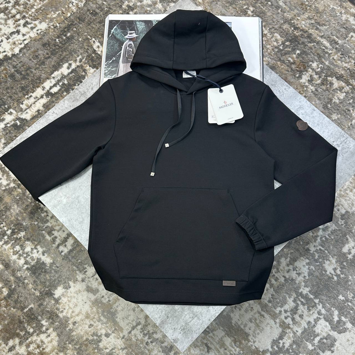 MCLR SIDE BADGE HOODIE BLACK