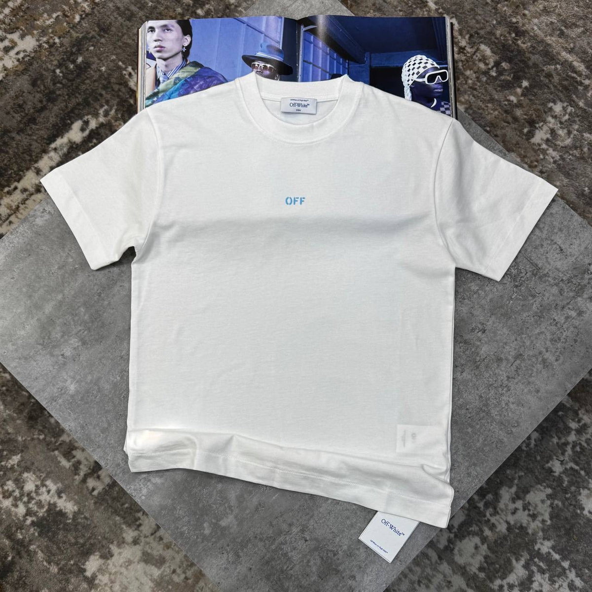 SI BACK BIG LOGO T-SHIRT WHITE