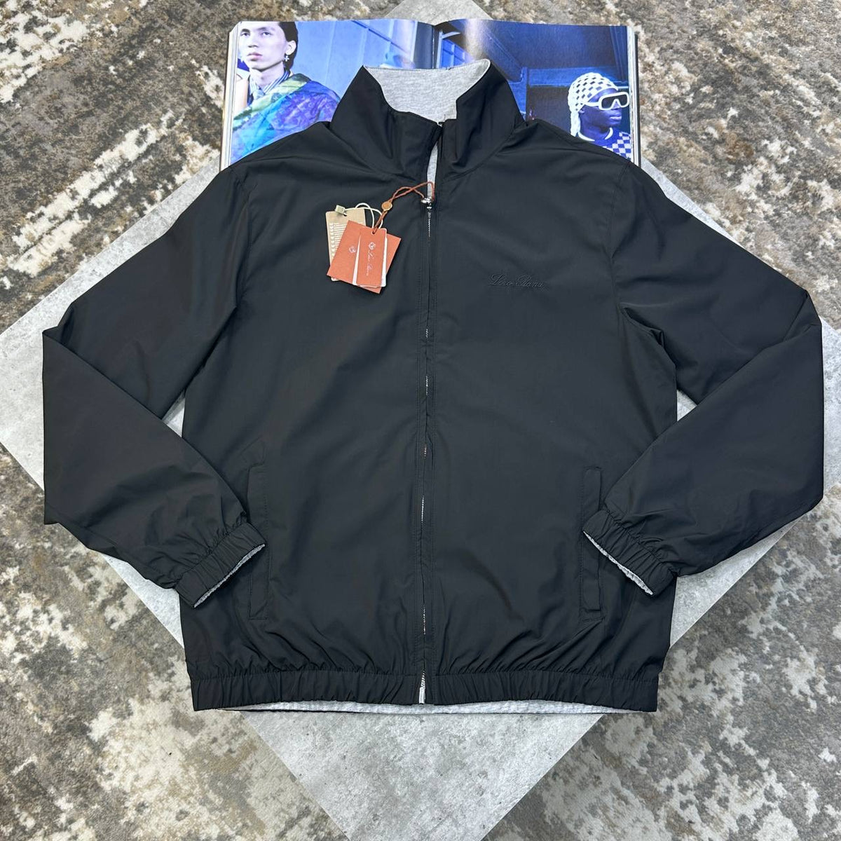 L|P REVERSIBLE JACKET BLACK