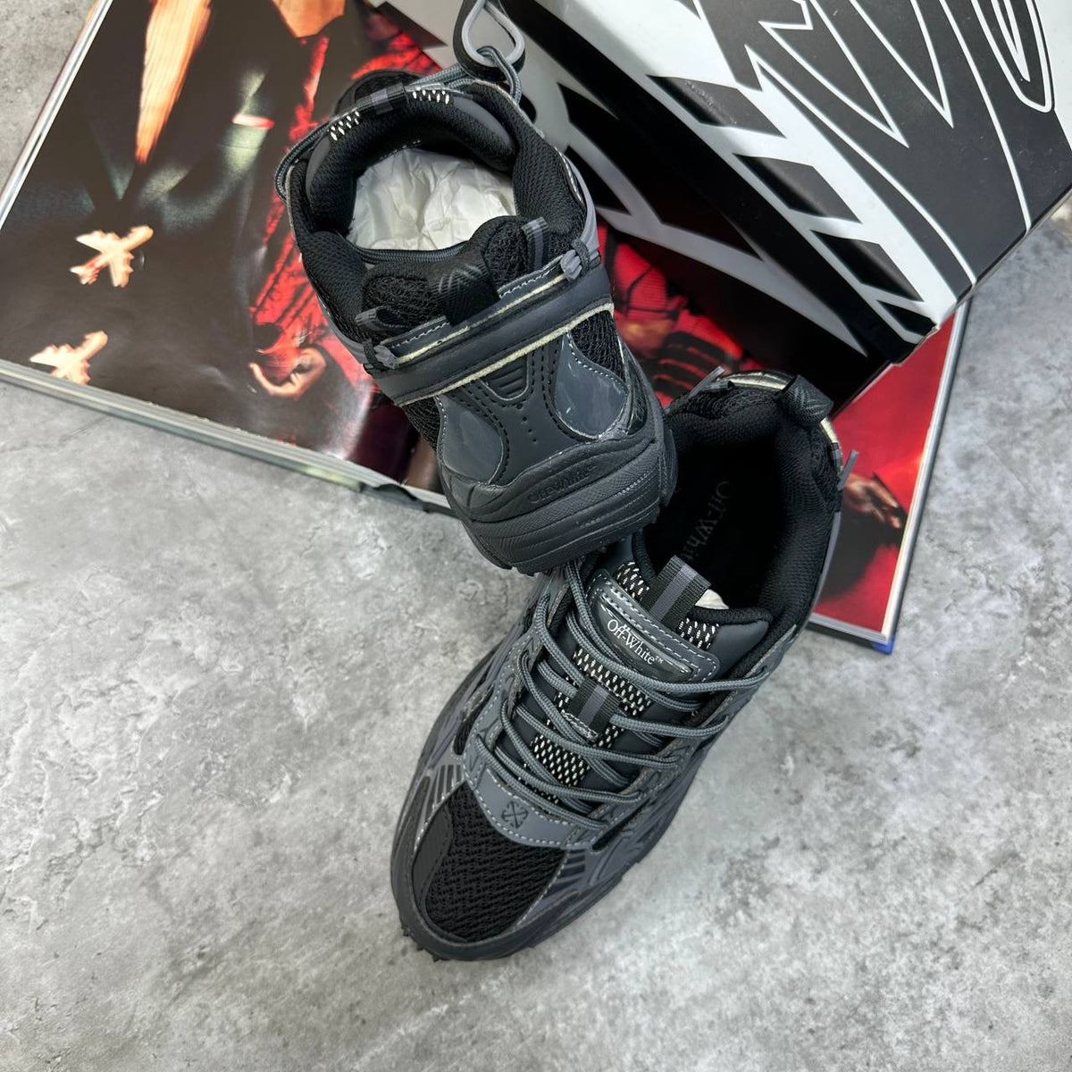 OFF-W TRAINERS BLACK