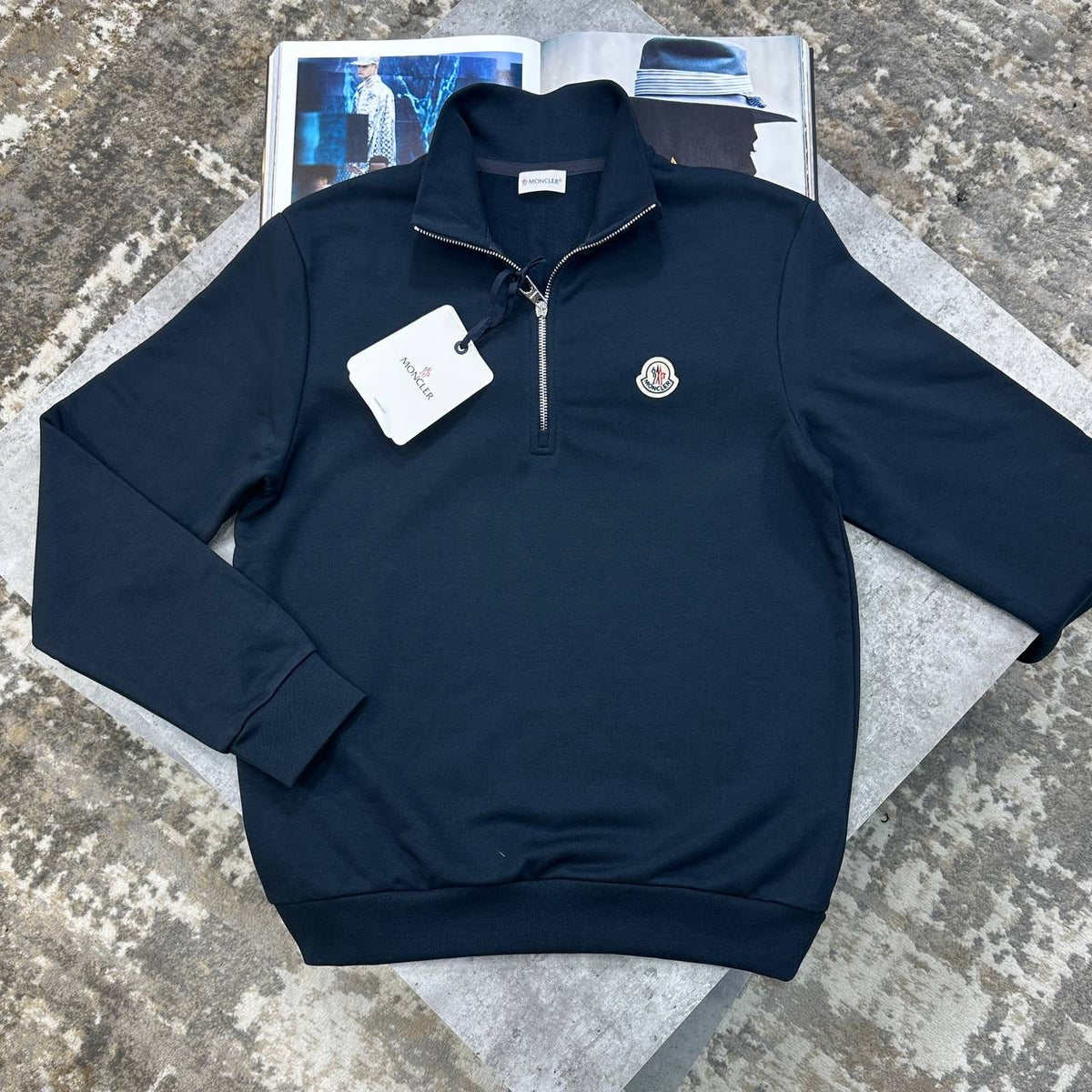MNCR HALFZIP NAVY