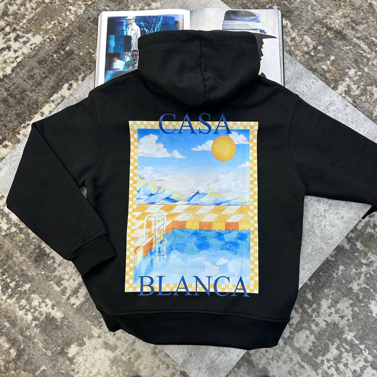 CASA.B HOODIE BLACK
