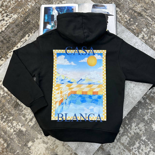 CASA.B HOODIE BLACK