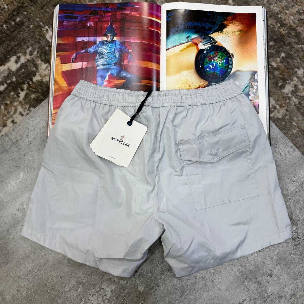 MNCR SWIM SHORTS GREY