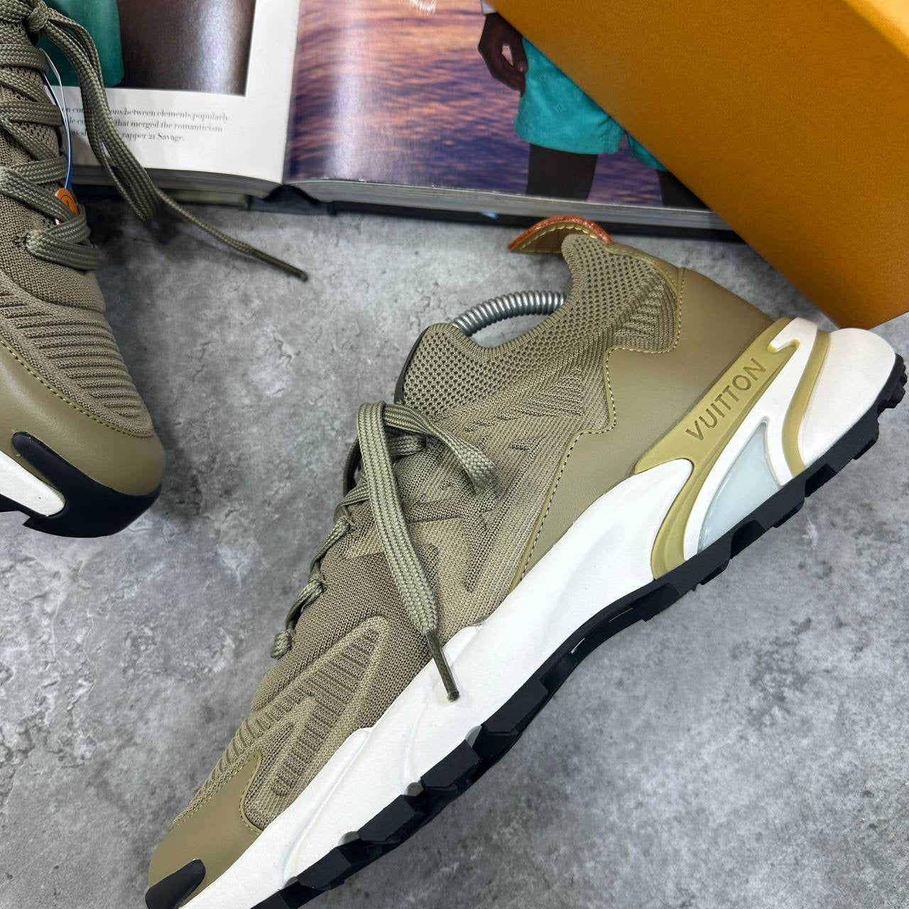 LVE TRAINERS BROWN/WHITE