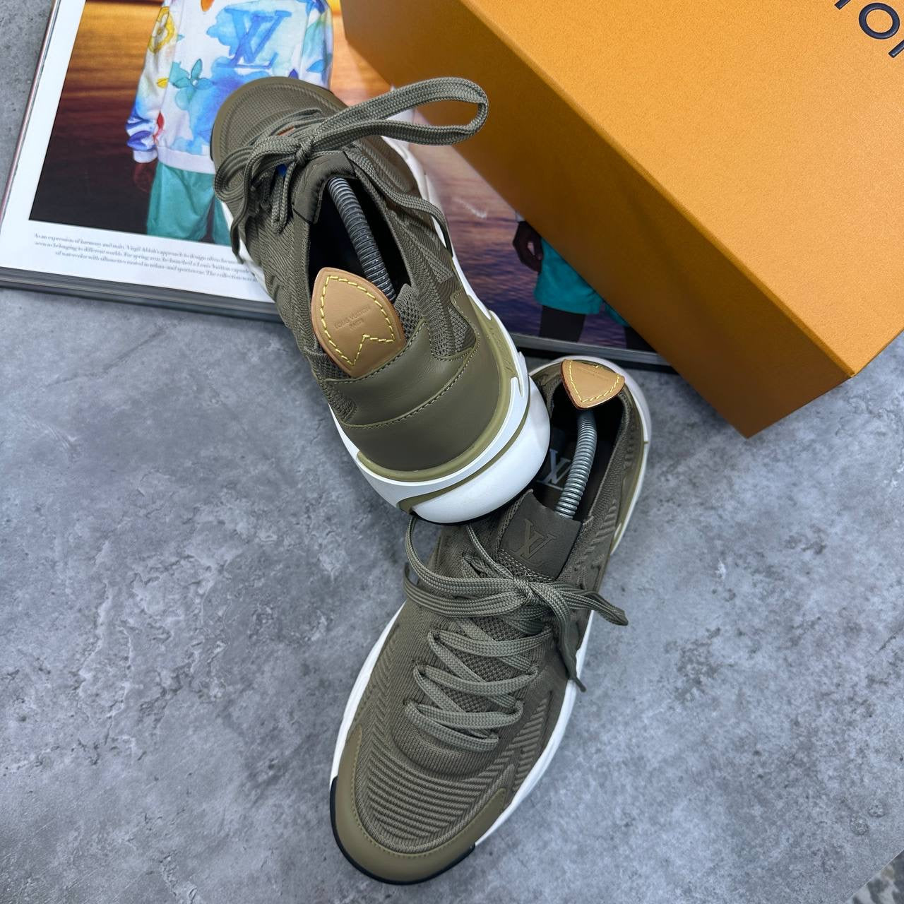 LVE TRAINERS BROWN/WHITE