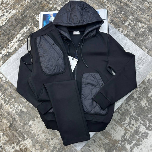MNCR FRONTPOCKET TRACKSUIT BLACK